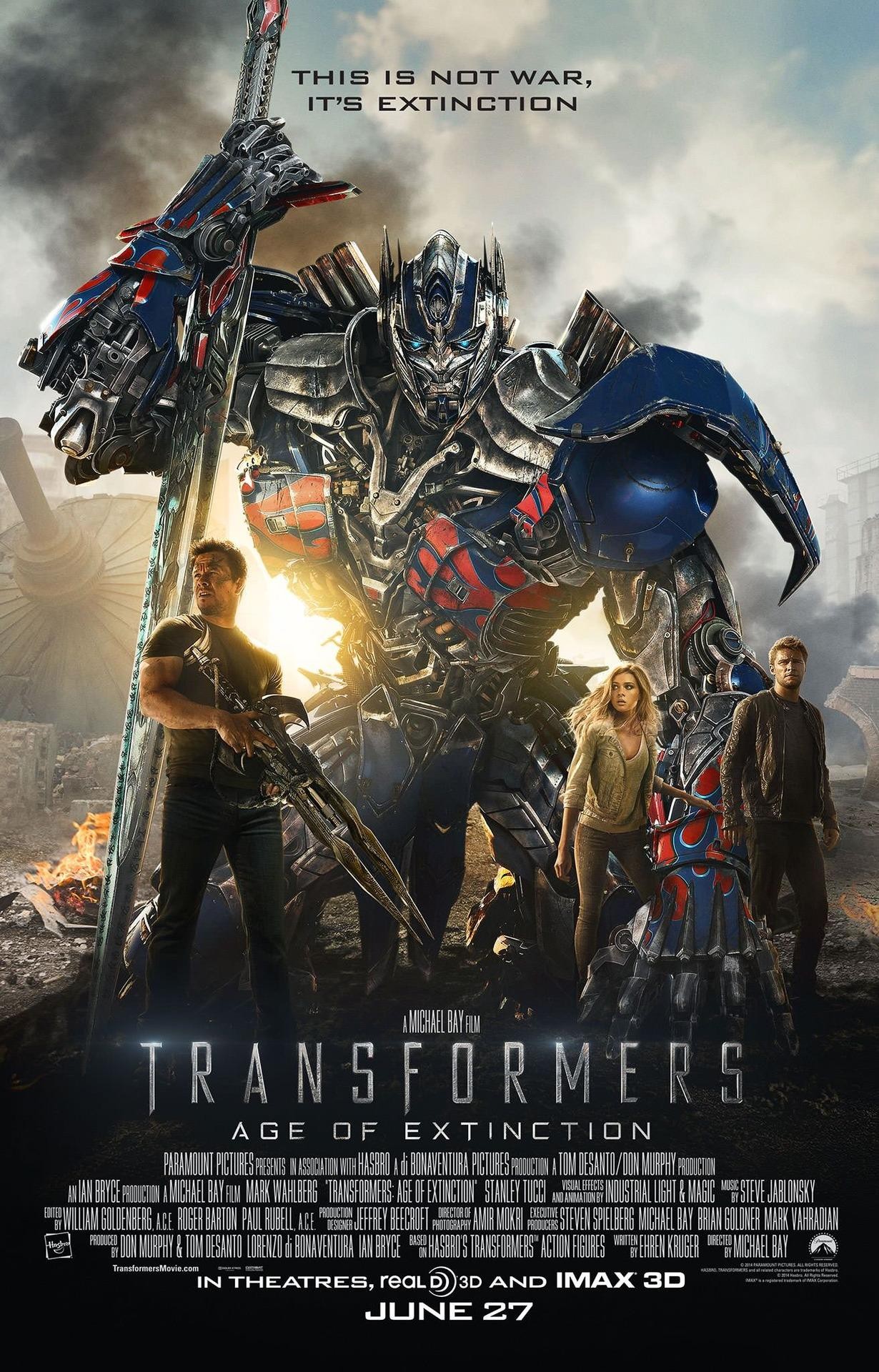 Transformers War Poster
