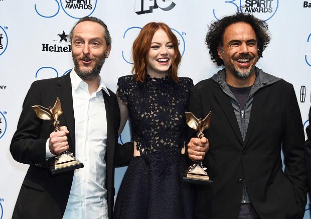 Indie Spirit Awards Lubezki Stone Iñarritu