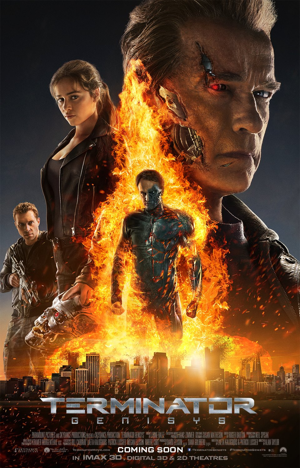Terminator Genisys Main Poster
