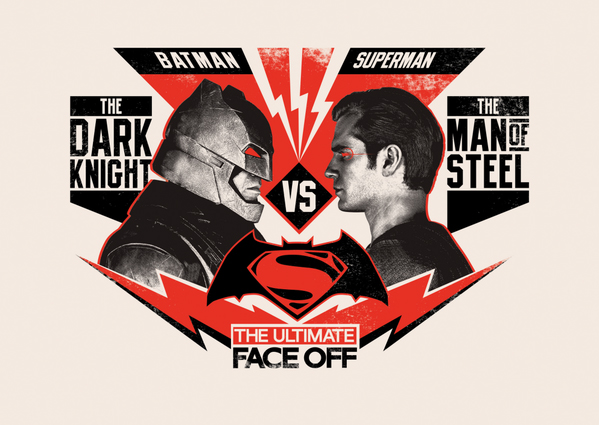 Batman v Superman Face Off