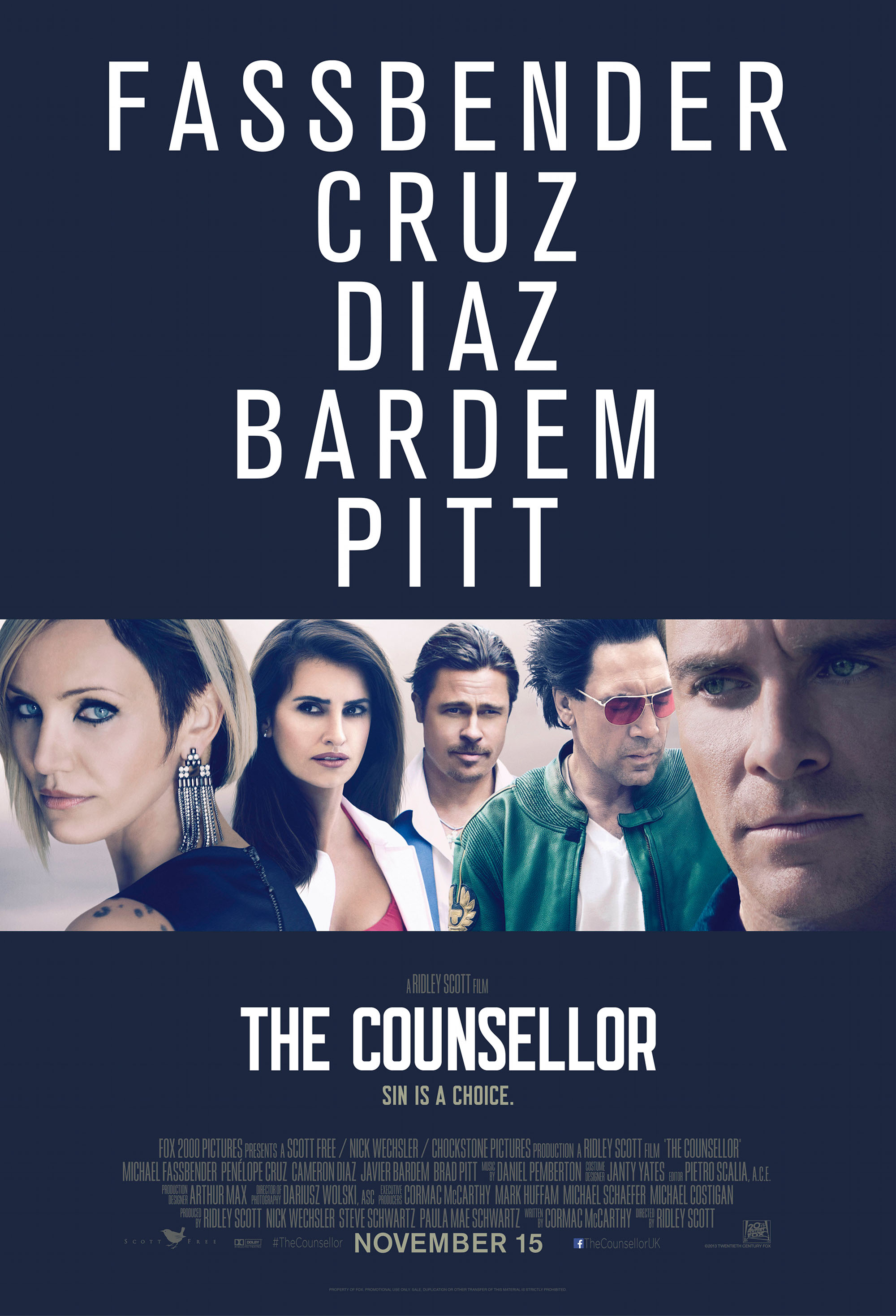 The Counsellor poster