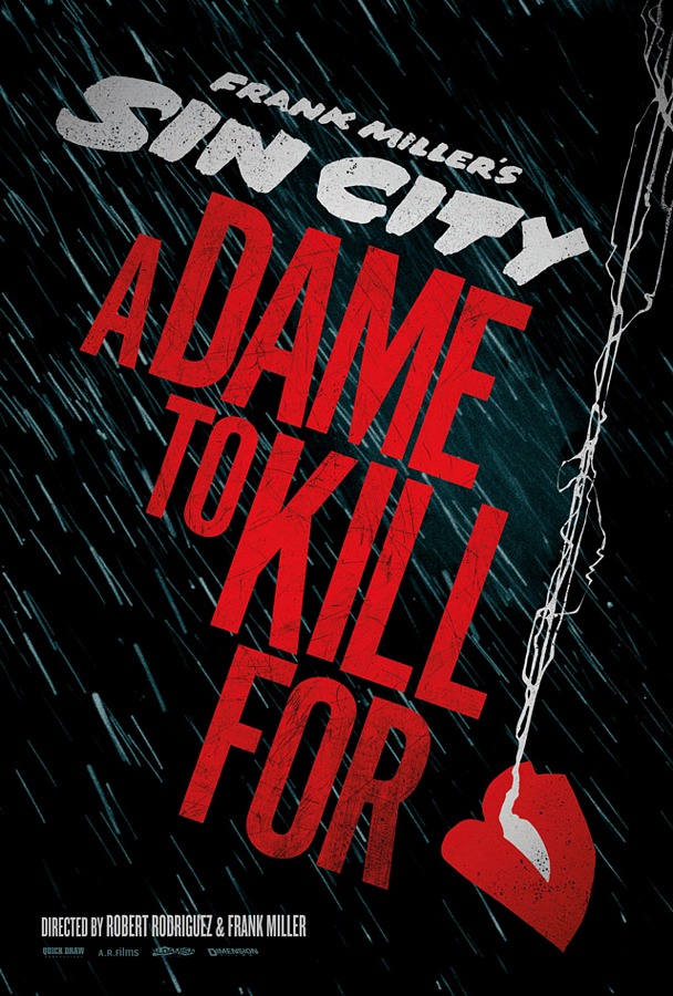 Sin City A Dame To Kill For Poster