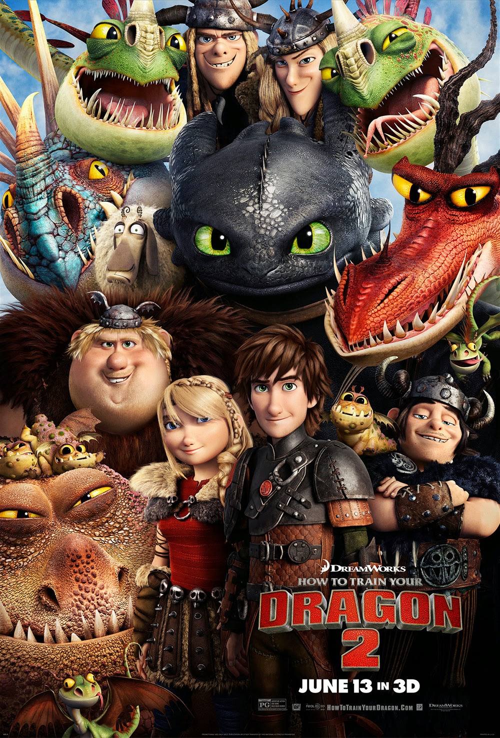 How to Train Your Dragon 2 Final Poster