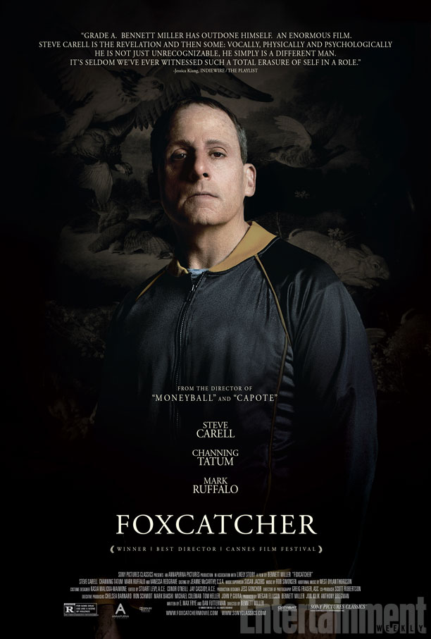 Foxcatcher Poster EW Carell