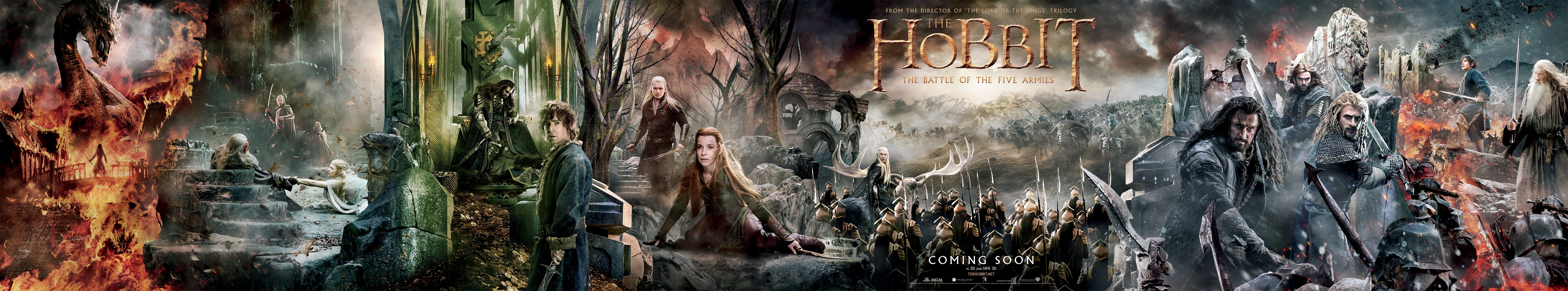 The Hobbit The Battle of the Five Armies Tapestry