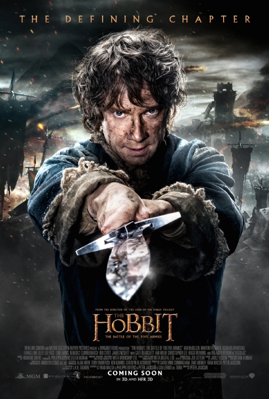 Battle of the Five Armies Bilbo Sword Poster