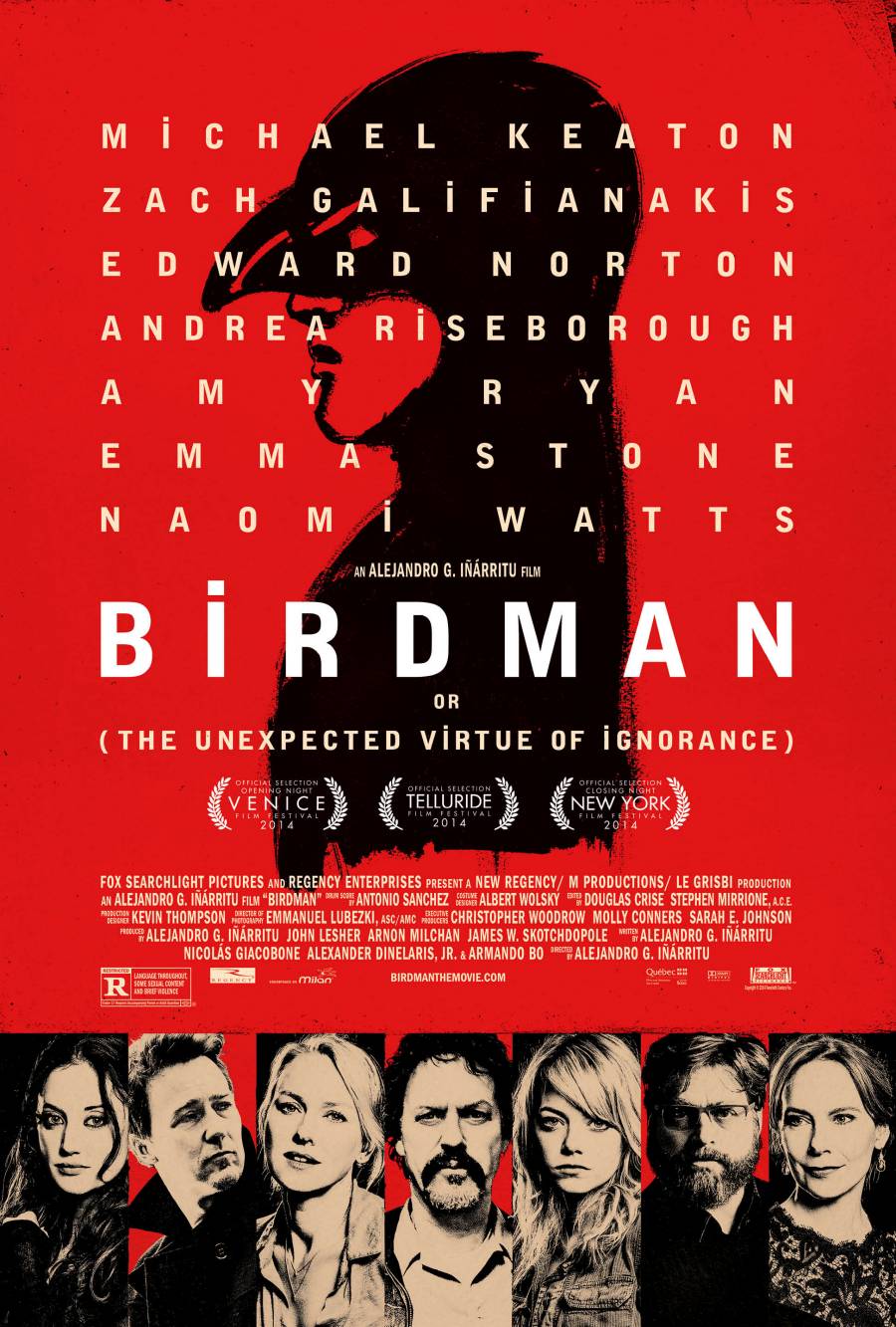 Birdman Red Poster