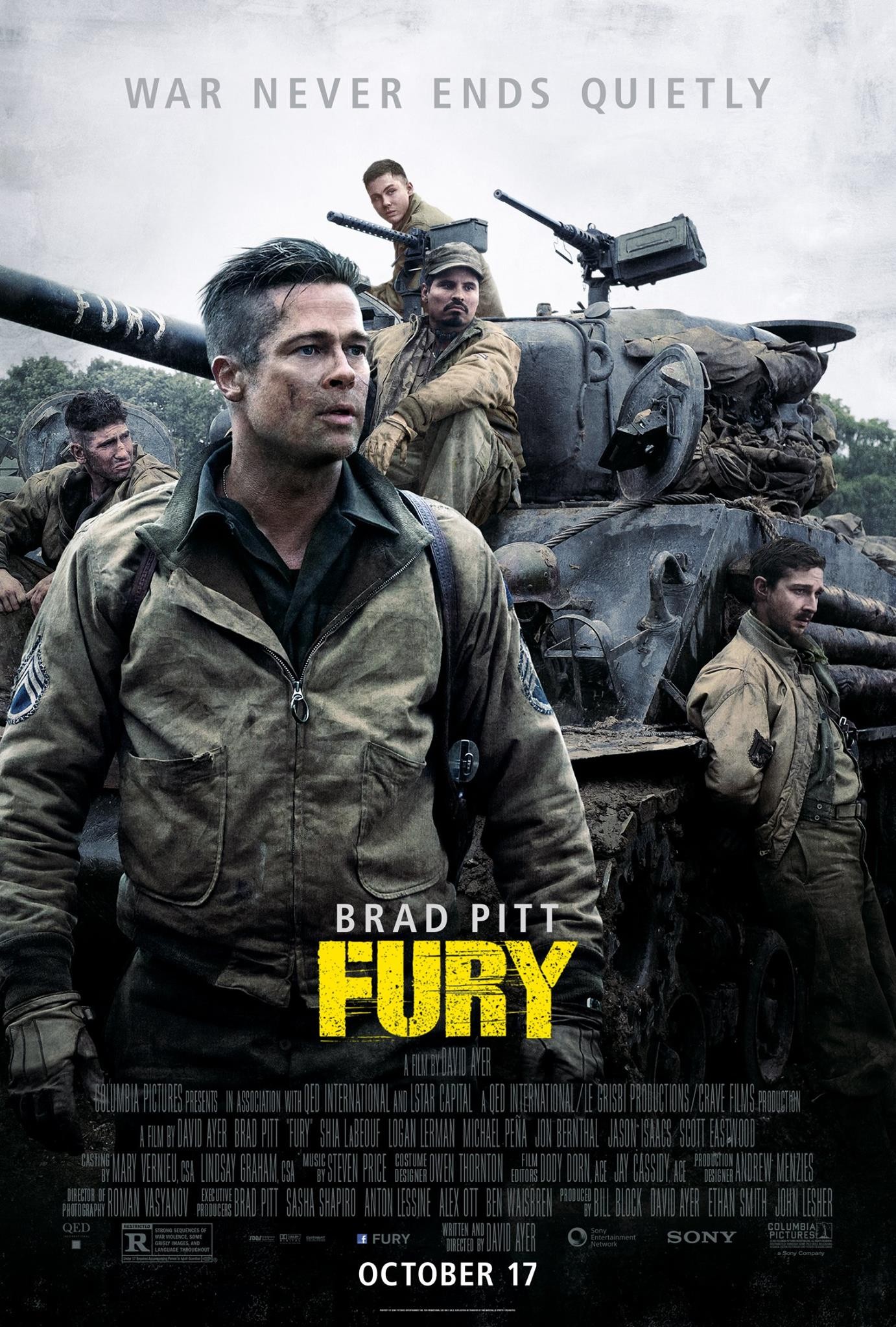 Fury Main Poster