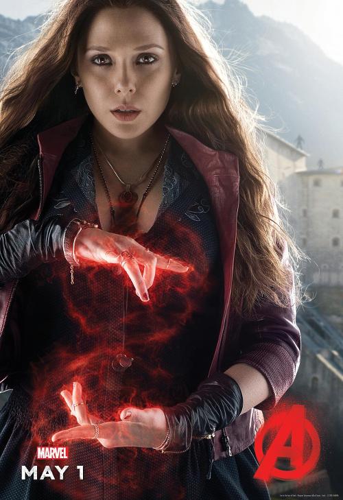 Scarlet Witch Age of Ultron Poster