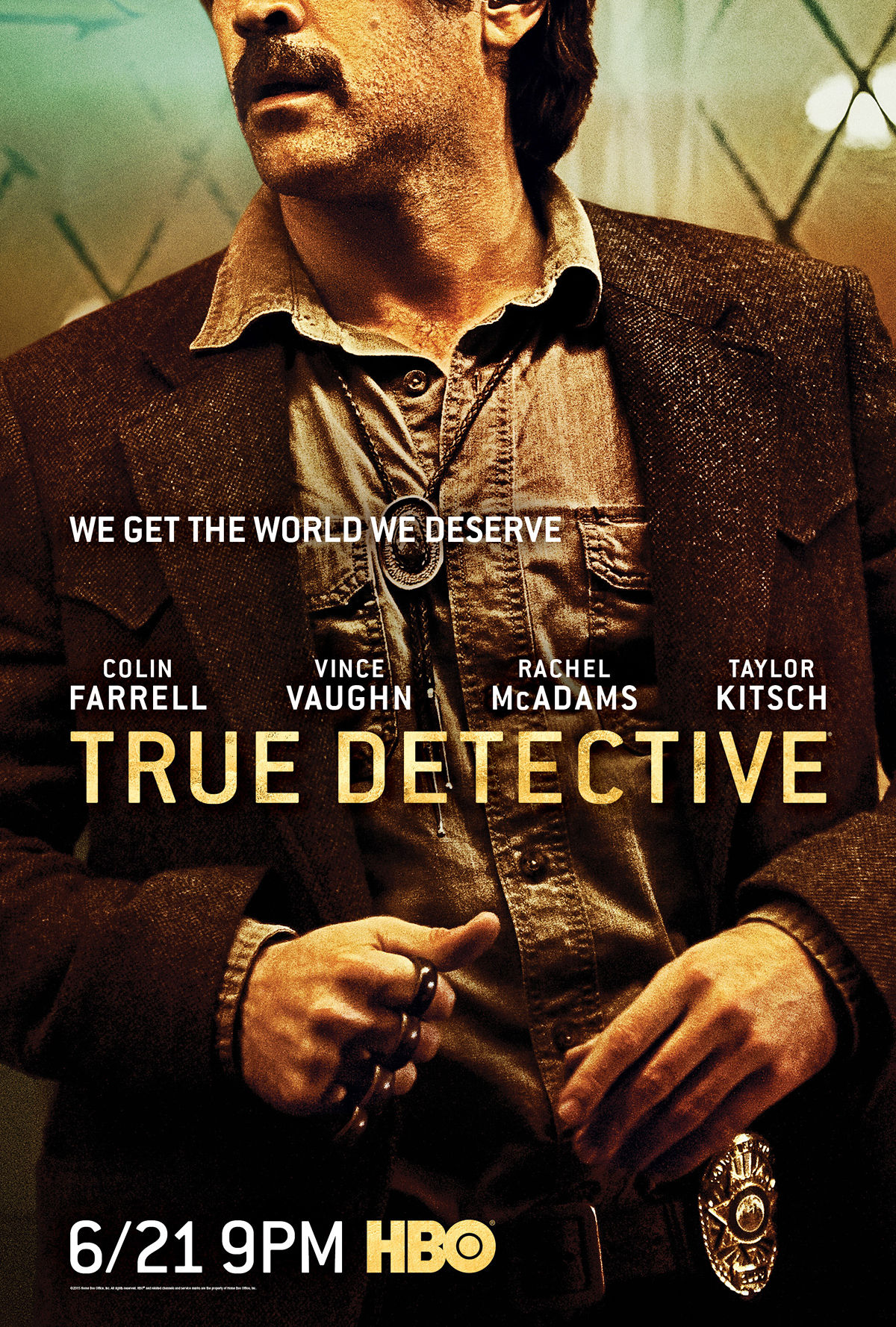 Farrell True Detective Poster