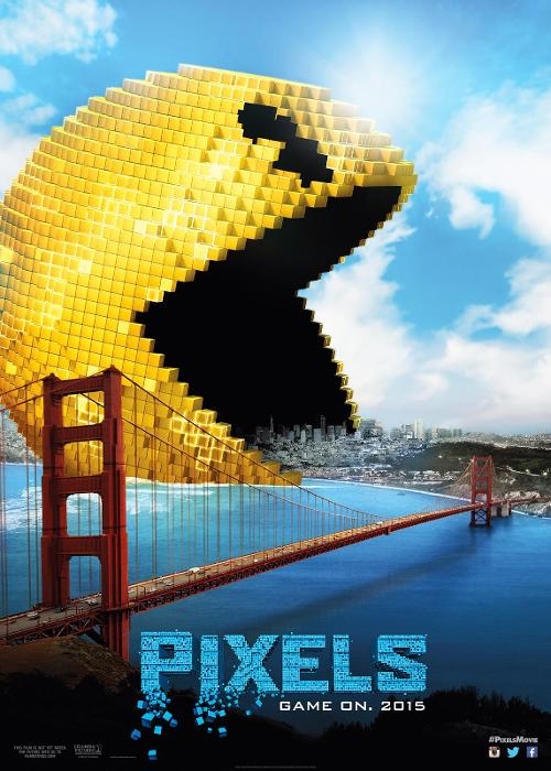 Pixels PacMan Poster