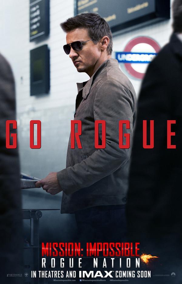 Renner Rogue Nation Poster