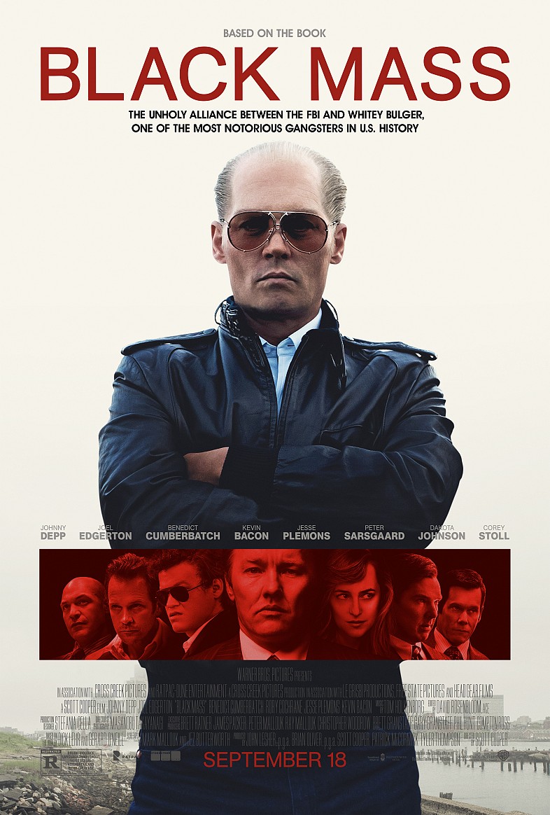 Black Mass Poster Red