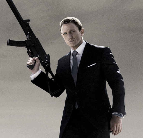 Daniel Craig Bond Big Gun