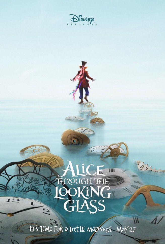 Alice through the looking glass poster 1