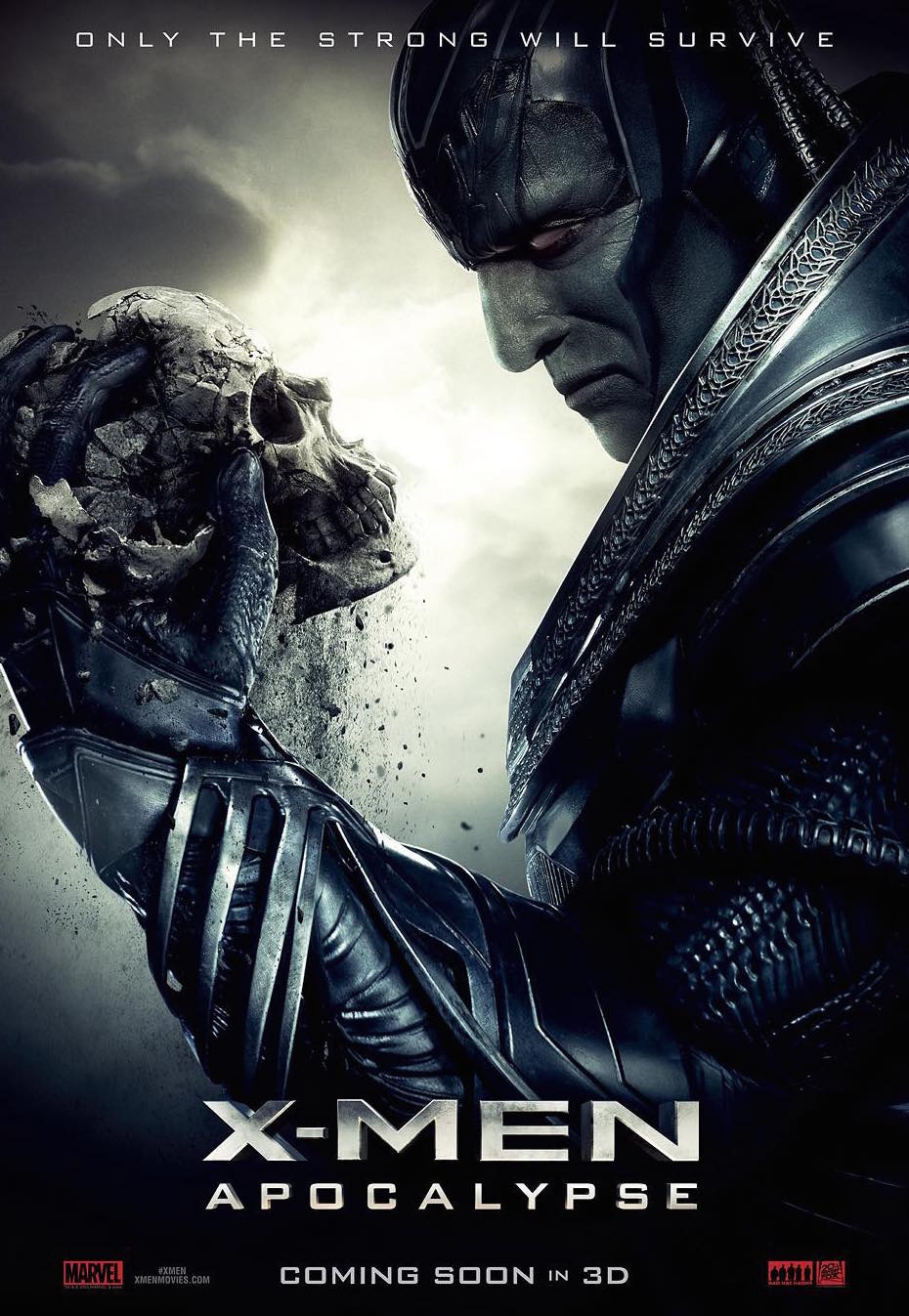 X-Men Apocalypse Poster Skull