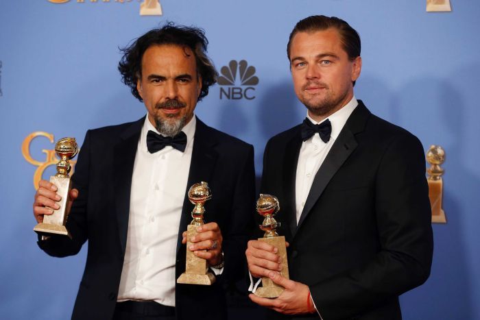 Golden Globes Iñarritu DiCaprio
